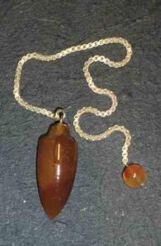 Karneolpendel H x B  38x21 mm
